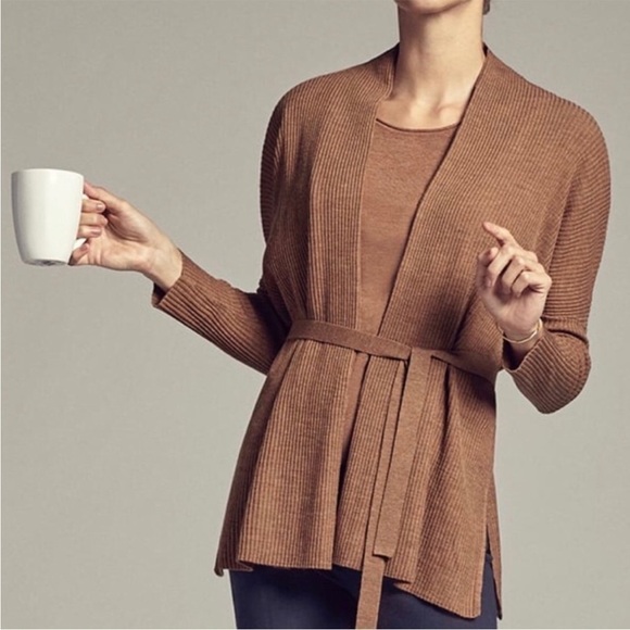 MM Lafleur Black Stanton Ribbed Cardigan - Picture 9 of 10